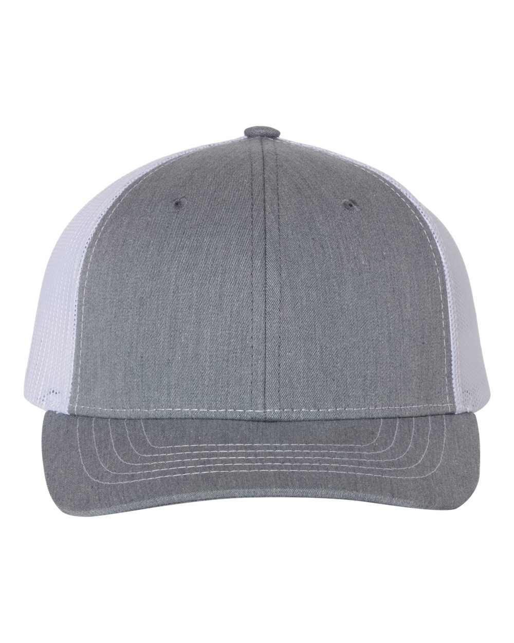 Richardson Youth Heather Grey/ White