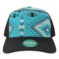 Adjustable Aqua Aztec / Black