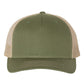 Adjustable Richardson Army Olive Green / Tan
