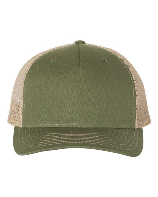 Adjustable Richardson Army Olive Green / Tan