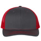Richardson 112 Charcoal/ Red