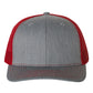 Adjustable Richardson Heather Grey / Red
