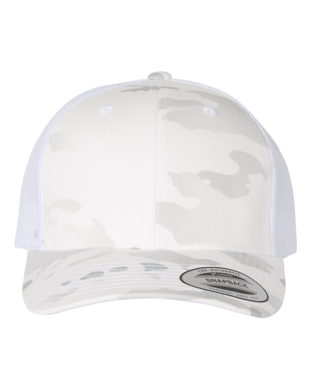 Snapeback Yupoong Multicam Alpine / White